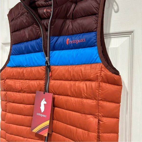 Cotopaxi Men’s Small Fuego Down Insulated Puffer Vest NWT Chestnut Spice Brown - Picture 3 of 16